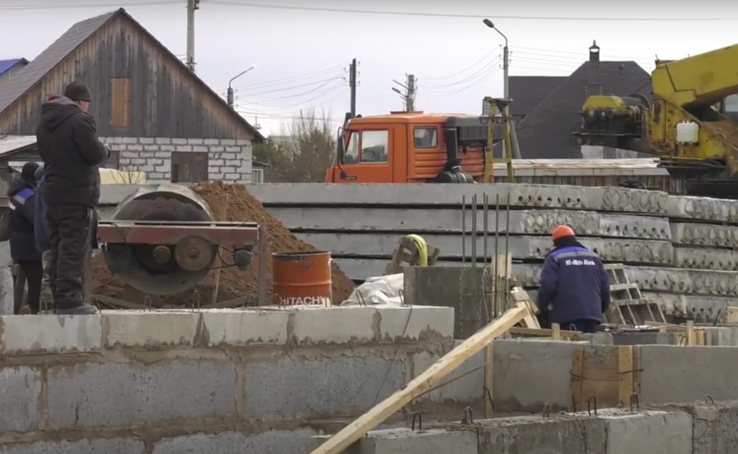 Строительство Абакан.