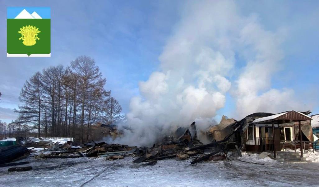 Пожар в гайдаровске