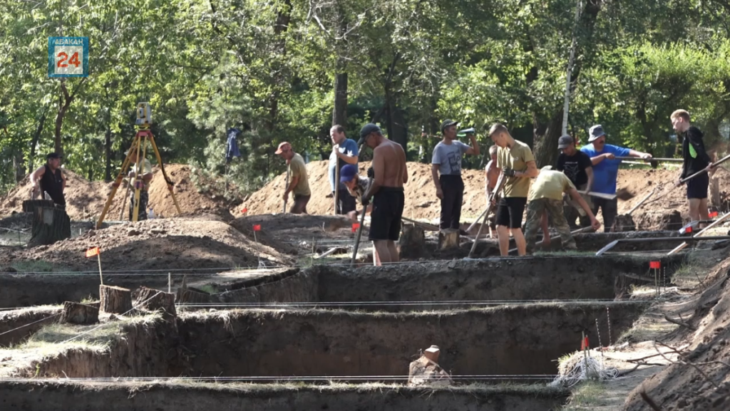 В парке Победы трудятся археологи — Абакан 24