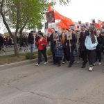Прямую трансляцию шествия «Бессмертного полка» в столице Хакасии ведёт Абакан 24
