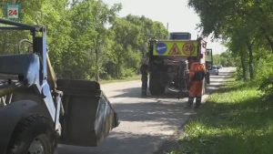 Ямочный ремонт начался в абаканском «Заречье»