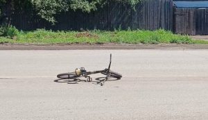 Подросток на велосипеде попал под колёса авто в Черногорске