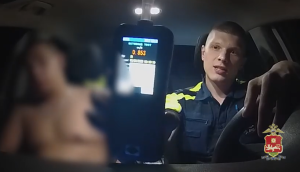 Автопьяница-рецидивист задержан полицейскими в курортном посёлке Хакасии