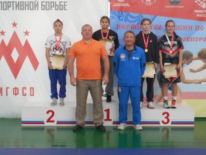 Спортсменка из Хакасии– серебряный призер первенства России по женской борьбе