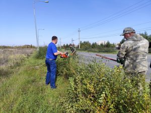 Улица Рублёва в Абакане очищена от зарослей