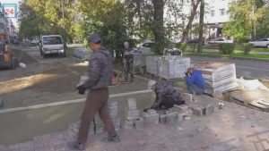 Центральный проспект Абакана «оденется» в брусчатку