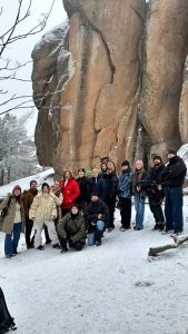 Дмитрий Маликов побывал на «Красноярских Столбах»