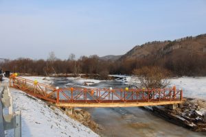 В Хакасии в Малых Арбатах открыли два моста‎