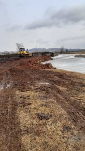 Противопаводковые работы идут в Аскизском районе