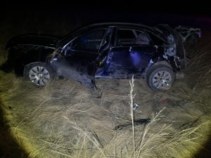 Занесло на заснеженной дороге: двое пострадавших в аварии в Усть-Абаканском районе