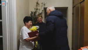 Женщина-легенда: почётный гражданин столицы Хакасии Лариса Ивановна Орешкова отметила свой 85 юбилей