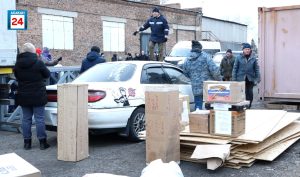 15 по счету за год: гумконвой отправился из Хакасии на Донбасс