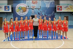 Абаканские баскетболистки-чемпионки первенства Дальневосточного и Сибирского округов
