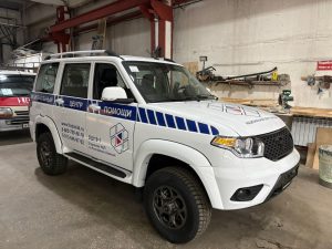 Авто высокой проходимости появилось у поискового отряда Хакасии