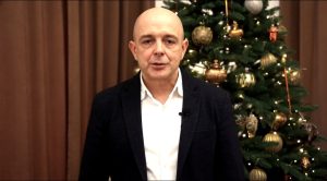 Поздравление с Новым годом спикера Верховного Совета Хакасии Сергея Сокола