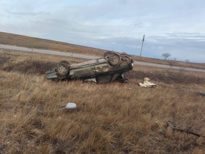 Пьяный бесправник опрокинулся в Усть-Абаканском районе