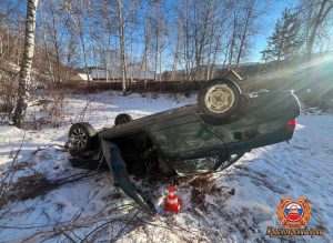 В Сизой алководитель, пытаясь сбежать от ДПС, перевернулся на трассе и проведёт под  арестом 10 суток