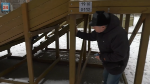 Горки, установленные в парках и дворах столицы Хакасии, проходят экспертизу на качество и надёжность