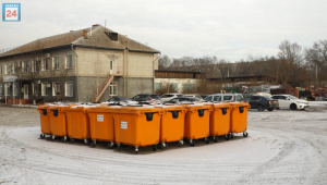 74 новых контейнера для ТКО закупила столица Хакасии