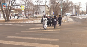 На дежурство в столице Хакасии вышли самые добрые патрульные