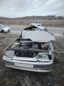 Не справились с управлением: в Хакасии в ДТП пострадали водители