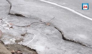 Морозы укрепили лёд на водоёмах Хакасии