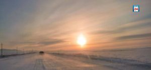 ‎Сильный западный ветер: в Хакасии продлили штормовое‎