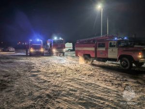 Почти полсотни раз горела Хакасия за новогодние праздники