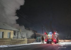 10 куриц погибли в пожаре в Абакане