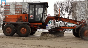 Абаканские коммунальщики наводят «марафет» на улицах столицы Хакасии