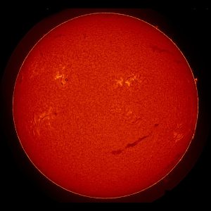 Солнечный смайл могут увидеть жители Хакасии