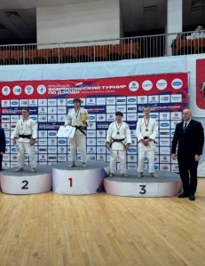 Денис Захаров из Хакасии завоевал бронзу всероссийских соревнований по дзюдо