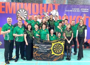 19 медалей в копилке дартсменов Хакасии