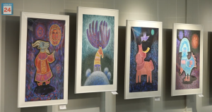 Мифических существ и атмосферу детства привезла в Абакан минусинская художница