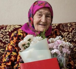 95-летний юбилей встретила труженица тыла из Боградского района