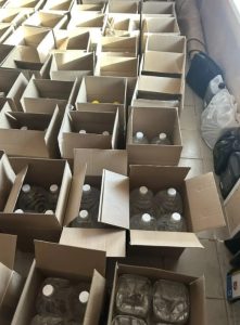 14 тонн контрафактного алкоголя почти на 15 млн. рублей хранил в гараже минусинец