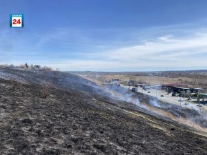 Угрозы больше нет: пожар на Самохвале потушен
