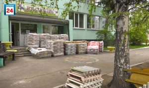 Монтаж кровли и  фасадные работы: в абаканском детском саду «Василёк» строители готовятся к новому этапу большого обновления