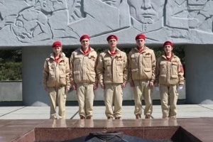Караульная группа «Пост № 1» первой абаканской школы в числе лучших в России