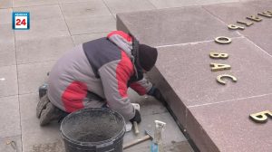 Реконструкция объектов культурного наследия возобновлена в Парке Победы Абакана