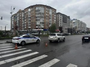 Ребёнка сбили на «зебре» в Абакане — 10-летний мальчик госпитализирован
