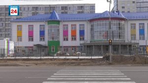 Пешеходный переход и светофор оборудованы в Абакане у строящейся детской поликлиники на Итыгина в Арбане
