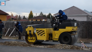 Дорожный ремонт в столице Хакасии — всё: финальный объект — улица Комарова